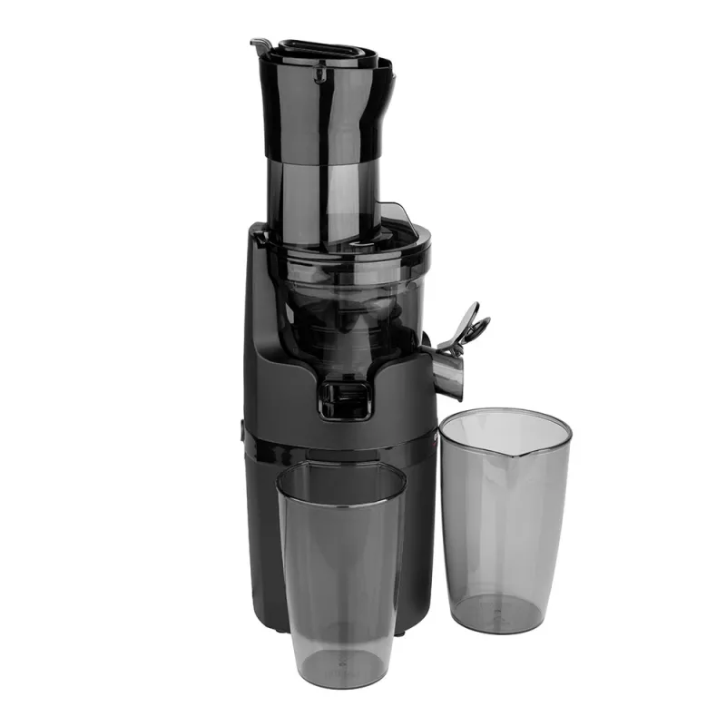 Gastroback 40146 Vita Fresh Slow Juicer, 200 W, 50 U/min, 0,8-l-Saftkrug, 78 mm Einfüllschacht