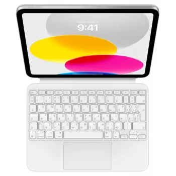 Apple Magic Tastatur Folio MQDP3RS/A QWERTY Russisch Wireless Trackpad