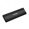 Patriot Transporter Lite PTPL1TBPECB externe SSD, 1 TB, USB-C 3.2 Gen 2, 1000 MB/s, Aluminium, schwarz