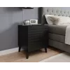 Cama Meble NOVA Nachtschrank, 44×40×52 cm, matt schwarz