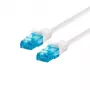 Netzwerk-Patchkabel LOGON Cat5e UTP 7,5 m, RJ-45 auf RJ-45, weiß