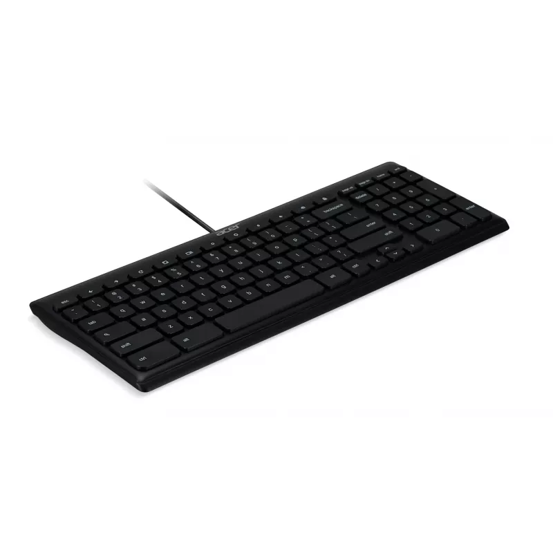 Acer AKW900 GP.KBD11.04F kabelgebundene USB-Tastatur, US International QWERTY, Schwarz
