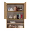 Topeshop POLA MINI DK ARTISAN Badezimmerschrank Eiche
