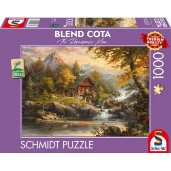 Blend Cota: Sommerhaus, Puzzle 1000 Teile