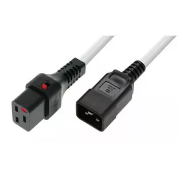Microconnect MC-C19C20LOCK-2M-W Kabel Verriegelung C19 auf C20 2 m