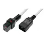 Microconnect MC-C19C20LOCK-2M-W Kabel Verriegelung C19 auf C20 2 m