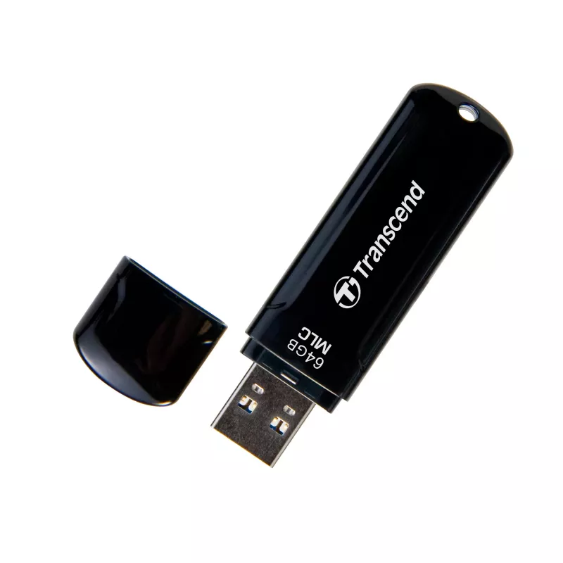 Transcend JetFlash 750 Endurance Series TS32GJF750K USB-Stick 32 GB, USB 3.1 Gen 1, MLC, Schwarz