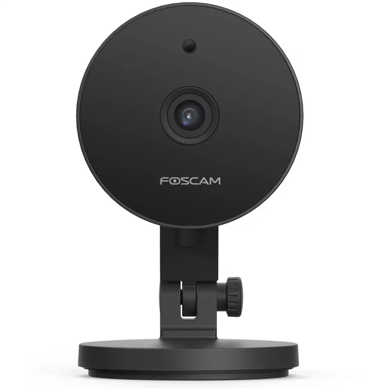 Foscam C5M Überwachungskamera für innen, WLAN/LAN, 5 MP (3072x1728), schwarz