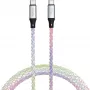 4smarts 541440 RGBCord USB-C-auf-USB-C-Kabel, USB 2.0, 60W, 1,5 m
