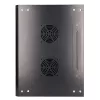 Wandmontageschrank Extralink Extralink Rackmount cabinet 12U 600x450 Schwarz