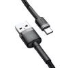 Baseus Cafule USB auf USB-C 3A 1m (grau-schwarz)