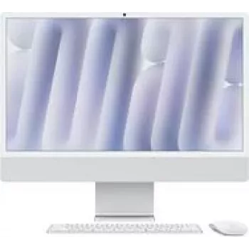 Apple iMac24 Silber/M4-10C-CPU 10C-GPU/ SSD/NK-ID-German/MM2 (Z1K1_1021_DE_CTO)