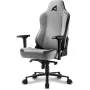 Gaming-Stuhl Sharkoon SKILLER SGS40 Stoff Gepolsterte Sitzfläche Rückenlehne Grau