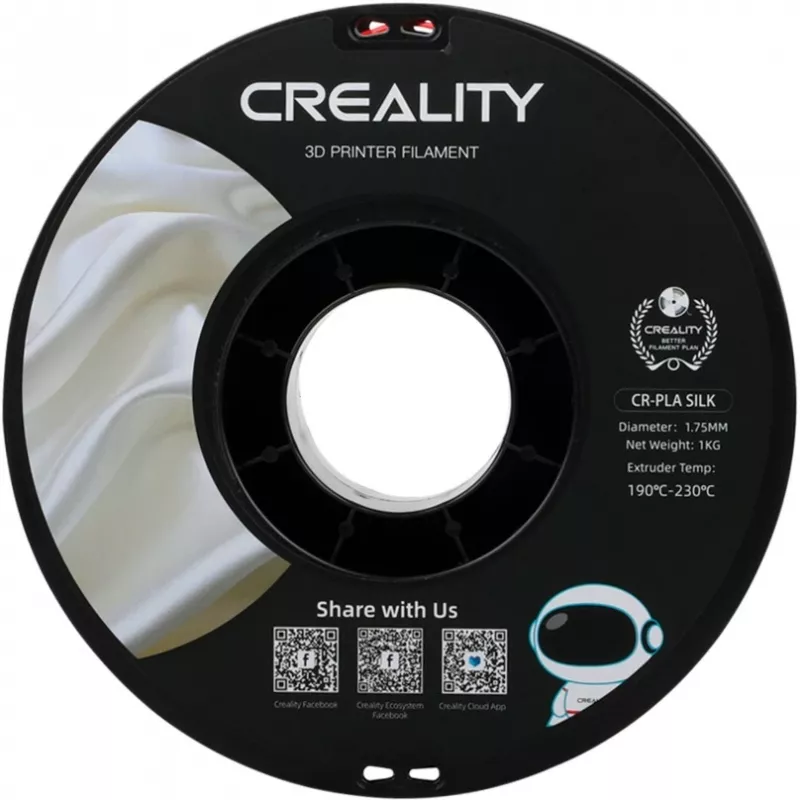 Creality CR-Silk PLA Filament, 1,75 mm, 1 kg, Gold/Rot