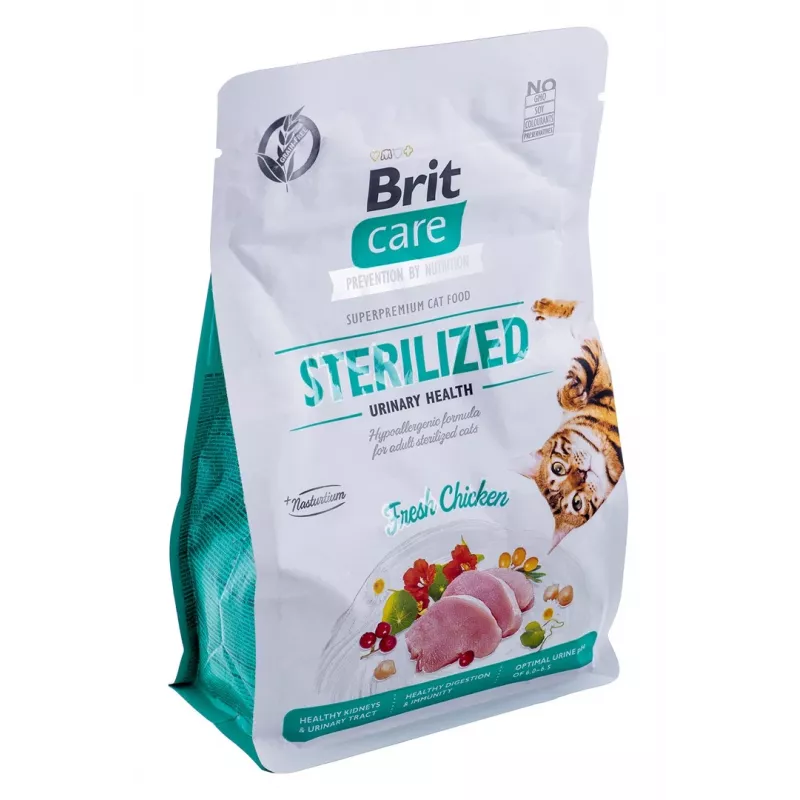 BRIT Care Grain-Free Sterilized Urinary - Trockenfutter für Katzen - 400 g
