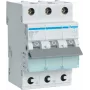 Hager MBS325. Bemessungsstrom: 25 A, Eingangsfrequenz: 50/60 Hz. Typ: B-Typ, Anzahl der Module (max.): 3 Module. Breite: 52,5 mm, Tiefe: 70 mm, Höhe: 83,4 mm (MBS325)
