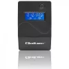 Qoltec Monolith 53980 USV 1000 VA 600 W, 2x Schuko, LCD, USB, RJ45