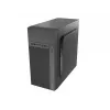 PC-Gehäuse NATEC Helix Mini Tower Schwarz — microATX/Mini-ITX, 3×3,5 Zoll + 5×2,5 Zoll, 33 cm GPU, USB-C/USB-A Anschlüsse