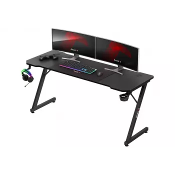Huzaro Hero 4.8 Schwarz - Gaming-Schreibtisch