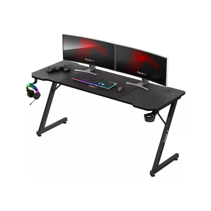 Huzaro Hero 4.8 Schwarz - Gaming-Schreibtisch