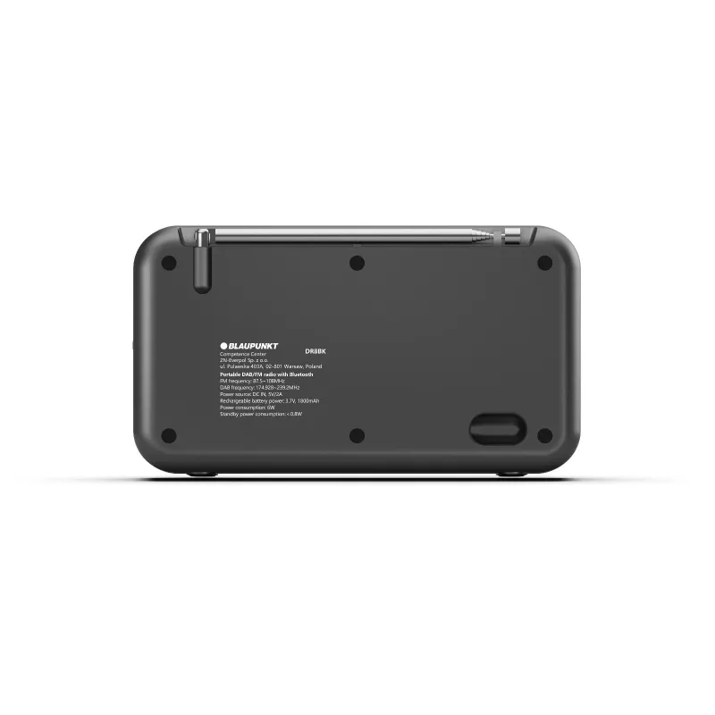 Blaupunkt DR8BK tragbares Radio, schwarz