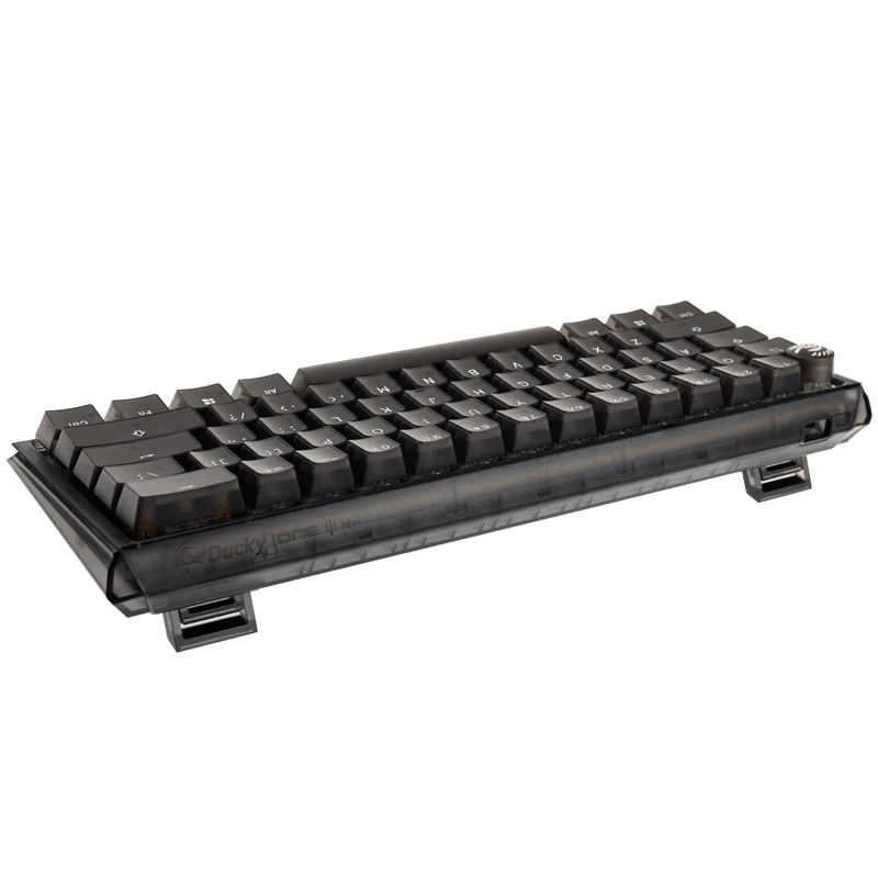 Ducky One 3 Aura Mini MX Blue US Tastatur Gaming USB QWERTY US International Schwarz