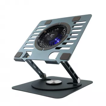 White Shark GCP-16 Ice Monster Laptop-Kühlpad, bis zu 17,3 Zoll, LED, grau