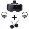 Pimax Crystal Super Ultrawide VR-Headset + DMAS-Headphones Bundle - schwarz