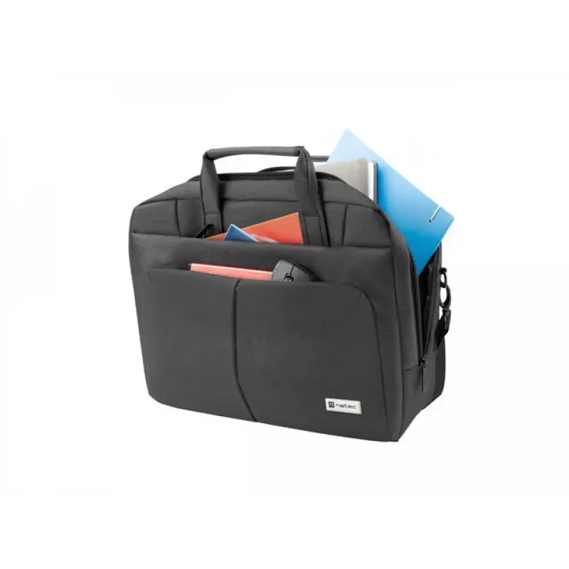 Natec Gazelle NTO-0814 Laptoptasche, 13-14 Zoll, Schwarz
