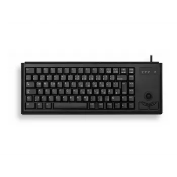 Cherry G84-4400 kompakte Tastatur mit Trackball, italienisches Layout