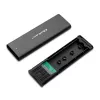 Qoltec 50312 M.2 NVMe SSD-Gehäuse, USB Type-C, schwarz