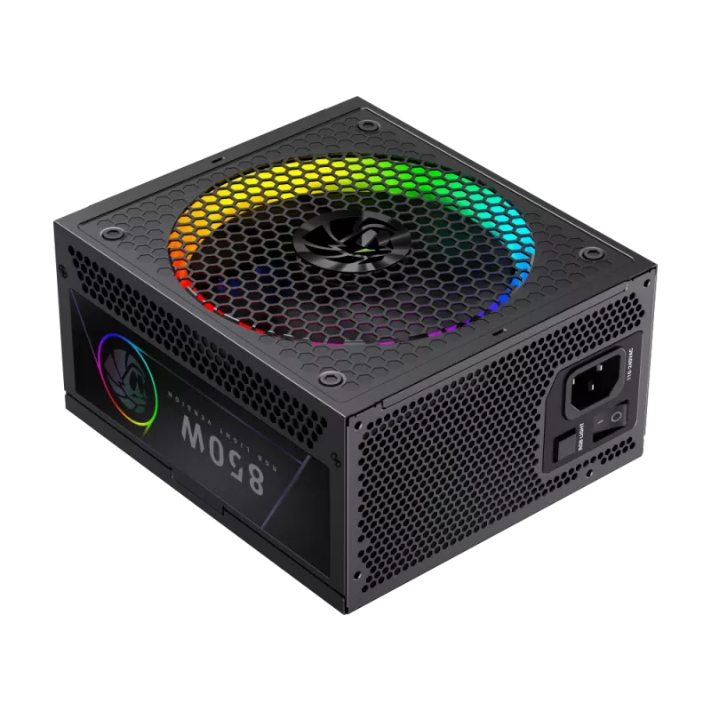 Gamemax Netzteil, 80 PLUS, Gold | RGB 850G | 850 W