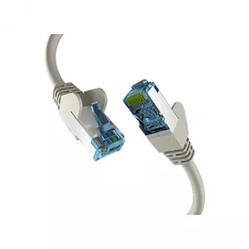 EFB-Elektronik RJ45 Patchkabel mit Cat.7 Rohkabel Grau 2m S/FTP PIMF Netzwerkkabel LAN DSL