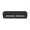 Lanberg AK-VDP103-B 19-Zoll 3U Spannungsverteilerfeld mit DIN-Schiene TS-35, Schwarz