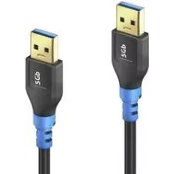 USB-Kabel PureLink FI-U310-005 0,5 m USB 3.2 Gen 1 USB A Schwarz Blau