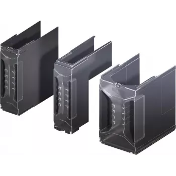 Gehäuseabdeckung Rittal SV 9677.410, Polycarbonatgehäuse, schwarz, einteilig