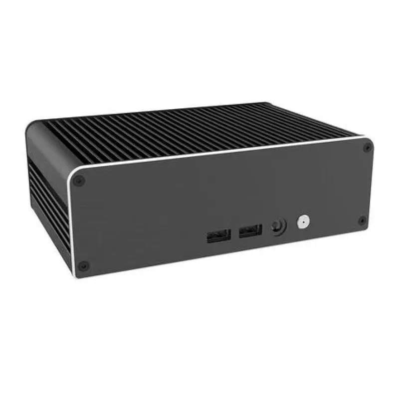 Akasa Newton CWS Intel NUC-Gehäuse, passive Kühlung, schwarz (A-NUC93-M1B)
