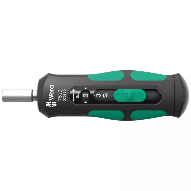 Wera 7510 Kraftform Safe-Torque Speed Drehmomentschraubendreher, 1-3 Nm, 1/4″