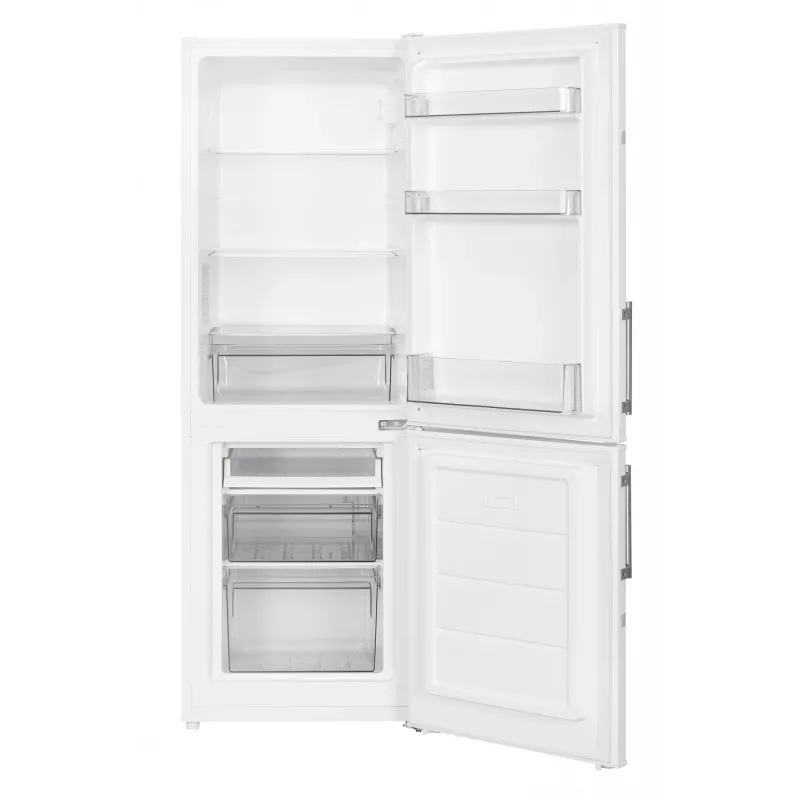 Freistehender Kühlschrank SEVERIN DT 8770 — 173 l Gesamtvolumen, 121 l Kühlteil, 52 l Gefrierteil, weiß