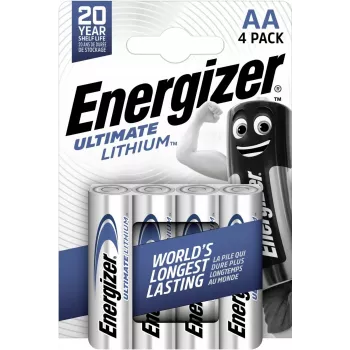 Energizer Lithium AA (Mignon) Batterie, 4er-Pack