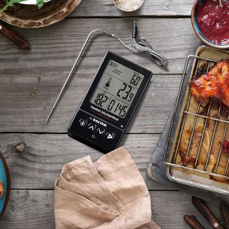 Salter 540A HBBKCR Heston Blumenthal Precision 5-in-1 digitales Küchenthermometer