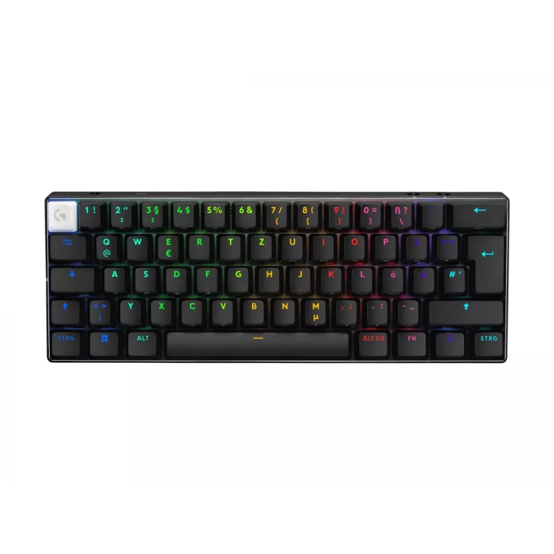 Logitech G PRO X 60 Gaming Tastatur USB RF Wireless Bluetooth QWERTY US International Weiß