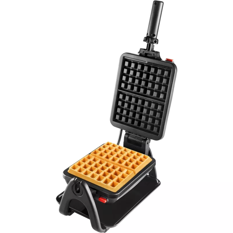 Tefal WM756D Waffeleisen 2 Waffeln 1200 W Schwarz, Edelstahl