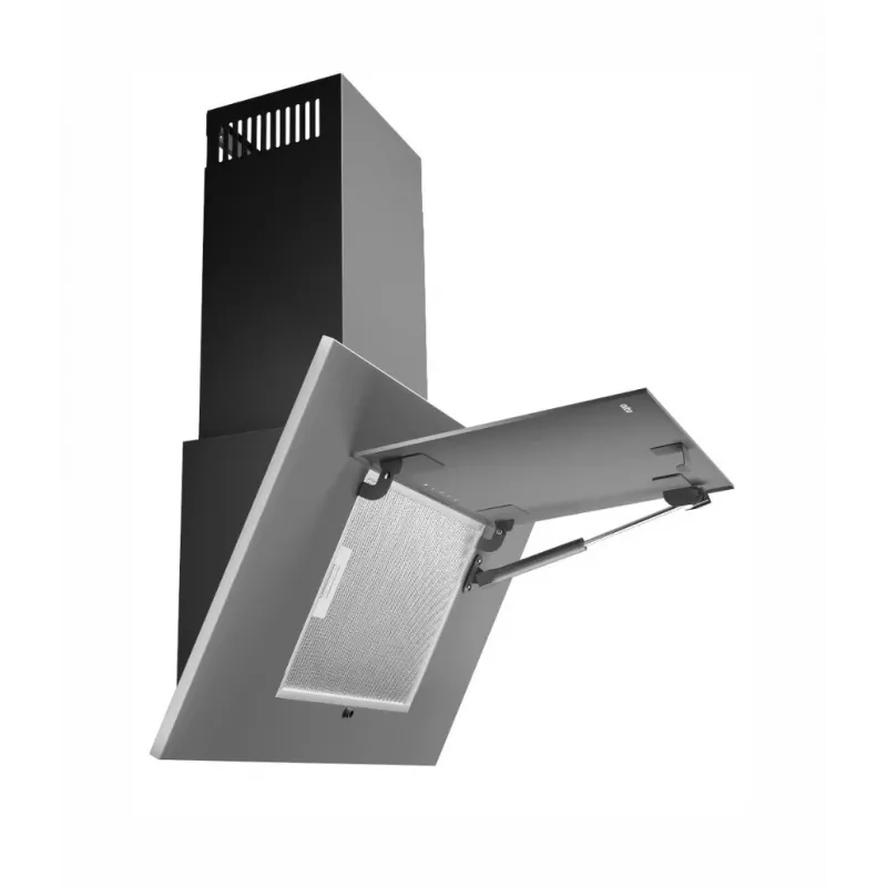 AKPO WK-4 Schwarz 2.0 60 GRAY/Grau GLASS T300 Linear LED/Controller-Haube