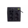 Digitus DN-170065 Line-Interactive-USV, 1000VA / 600W, 4x Schuko, 2x 12V/7Ah