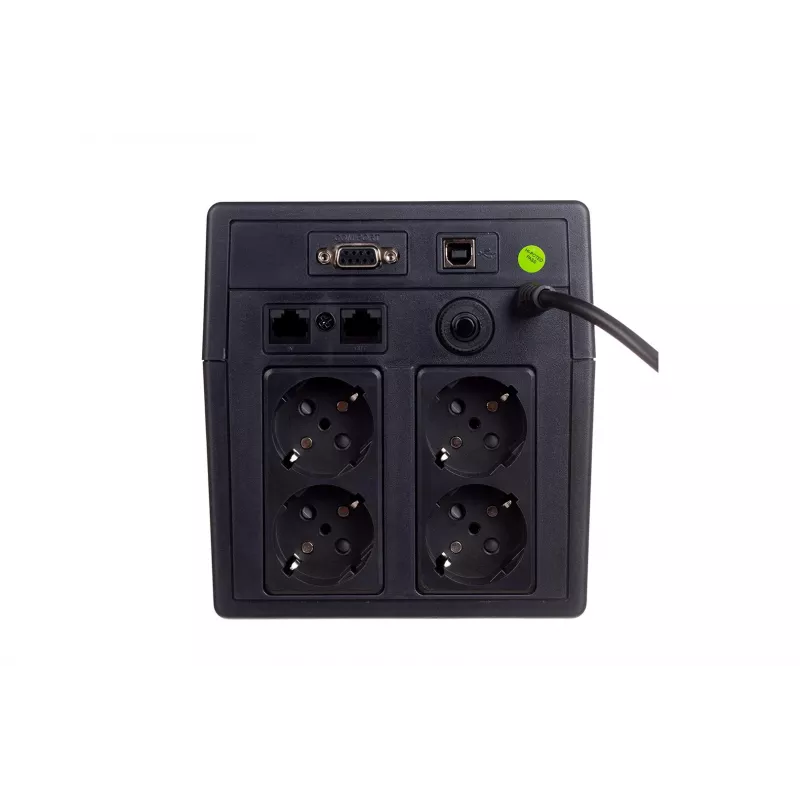 Digitus DN-170065 Line-Interactive-USV, 1000VA / 600W, 4x Schuko, 2x 12V/7Ah