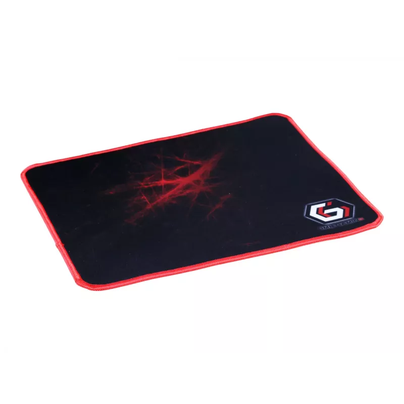 Gembird GGS-UMGL4-01 Phantom 4-in-1 beleuchtetes Gaming-Set (Tastatur, Maus, Headset, Mauspad), kabelgebunden USB, US-Layout, schwarz