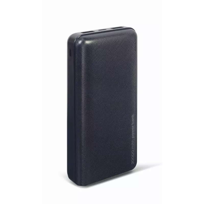 Gembird PB20-02 Powerbank Lithium-Polymer (LiPo) 20000 mAh Schwarz
