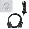 Qoltec 53982 On-line-USV mit reiner Sinuswelle, 6 kVA / 4,8 kW, LCD, USB