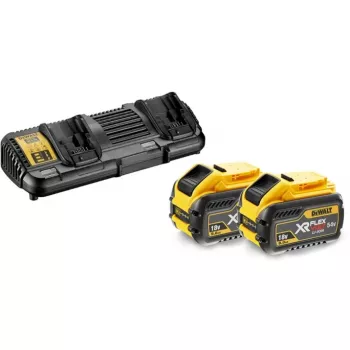 DCB132 Flexvolt Kit - 2 x DCB547 18V/54V 9,0Ah Akkus